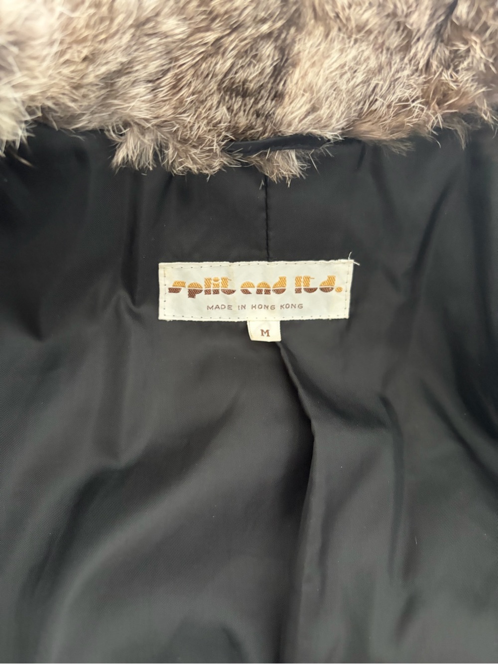 Vintage Rabbit Fur Coat size medium - Picture 9 of 14
